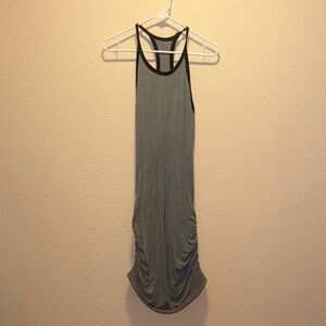 Fabletics Gray Midi Dress
